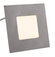 HEITRONIC HEITRONIC LED Panel 75x75mm teplá bílá ocel 27693