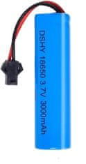 YUNIQUE GREEN-CLEAN 1 ks lithium-iontová baterie 3,7 V 3000 mAh zástrčka SM-2P kompatibilní s DE45 DE42 1:14 Off-road a driftové závody