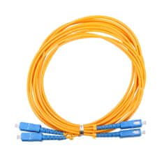 shumee Extralink SC/UPC-SC/UPC | Propojovací kabel | Singlemode, Duplex, G657A1, 3mm, 1m
