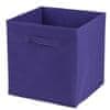 Box do kallaxu, úložný box textilní, fialový 31x31x31cm