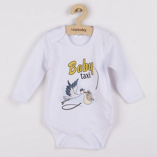 NEW BABY Body s potiskem Baby taxi, vel.