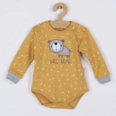 KOALA Kojenecké body s dlouhým rukávem Wild Bear, vel. 80 (9-12m) Dle obrázku