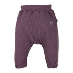 KOALA Kojenecké tepláčky Pure purple 80 (9-12m) Fialová