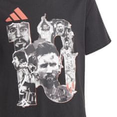 Adidas Dětské tričko MESSI Graphic black Dětská: 128