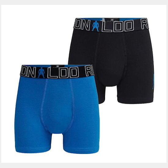 Fan-shop 2pack dětské boxerky CR7 black-blue Dětská: 7/9 let