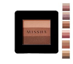 MISSHA MISSHA Oční stíny Triple Shadow - No. 1 Brownie Pink