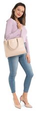 David Jones Dámská kabelka CM6718F Beige