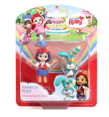 Ruby Rainbow Ruby Figurky Thunderbell a Gina.