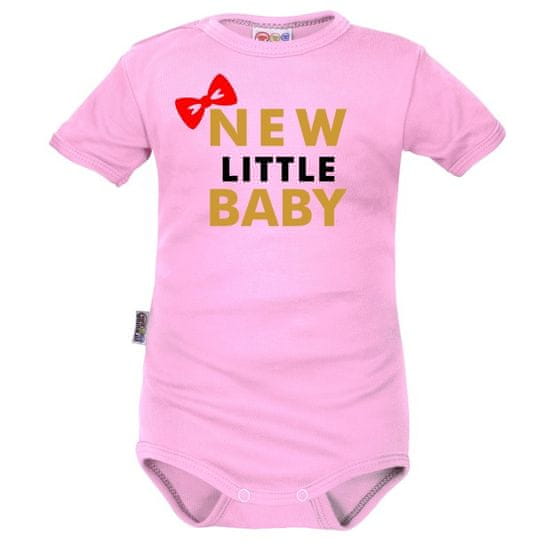 Dejna Body krátký rukáv New little Baby - Girl, růžové, vel. 86