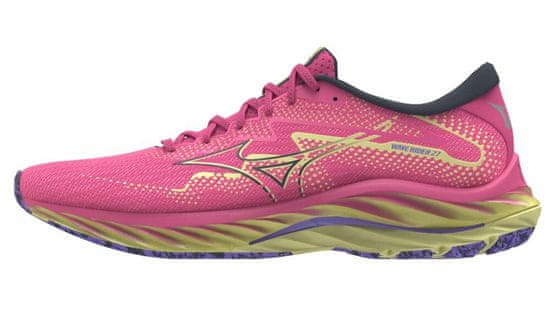 Mizuno WAVE RIDER 27 / H-VPink/OBlue/Luminous /