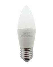 HADEX Žárovka LED E27 8W E27 C35 teplá bílá TRIXLINE