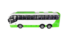 INTEREST Městský autobus na dálkové ovládání + světelné efekty 32cm - Zelený..