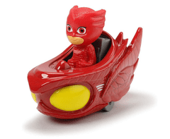 PJ Masks PJ Masks Závodní auto s figurkou Owlette + světelné a zvukové efekty..