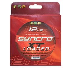 E.S.P ESP vlasec SyncroXT Loaded 12lb- 5,5kg- 0,33mm 1000m