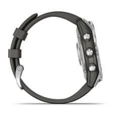 Garmin Chytré hodinky epix PRO Glass, Silver/Gray SB