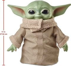 Star Wars Mattel Plyšový Baby Yoda The Child Mandalorian Grogu Star Wars 28 cm))