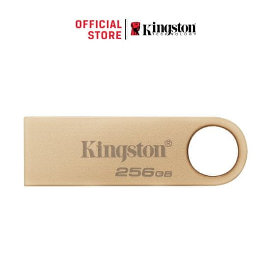 Kingston DataTraveler SE9 G3/256GB/USB 3.2/USB-A/Zlatá