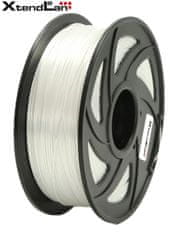 XtendLan PLA filament 1,75mm lesklý bílý 1kg