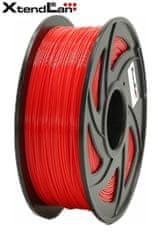 XtendLan PETG filament 1,75mm zářivě červený 1kg