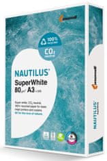 Recykl.papír Nautilus Superwhite, A3, 80 g,500 l.