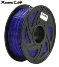 XtendLan PETG filament 1,75mm průhledný fialový 1kg