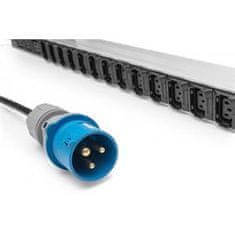 Digitus IT BASIC PDU, Vertikální, 16A, 24 x C13, 3 x C19 1fázový, 3m kabel, IEC309 16A vidlice