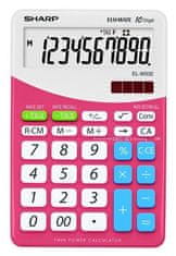 Sharp Stolní kalkulačka ELM 332 - růžová