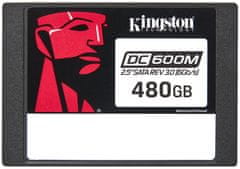 Kingston Data Center DC600M 480GB SSD / Enterprise / Interní / 2,5" / SATA III /