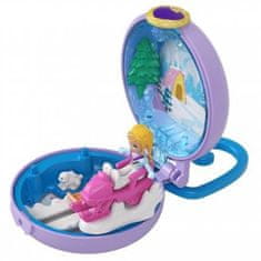 Polly Pocket Polly Pocket Pidi Pocketka Sněžný skútr, Mattel.