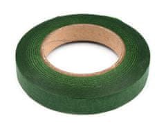 Floristická páska šíře 12 mm - zelené kapradí