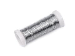 Drát Ø0,3 mm - stříbrná (10 ks)