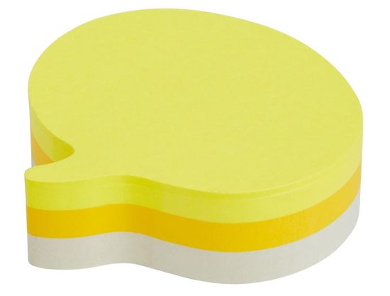 Post-It bločky Super Sticky s výsekem "řečová bublina" - 76x76 mm, neonový