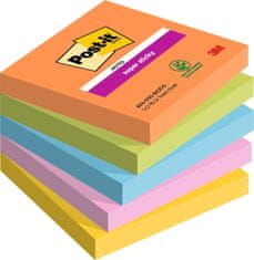 Post-It Samolepicí bločky Super Sticky BOOST - 76x76 mm, 5 ks