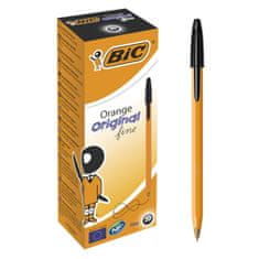 Bic Kuličkové pero s víčkem Orange, černé