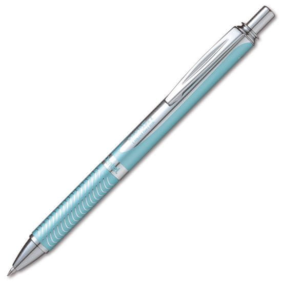 Pentel Gelový roller Energel Steel - světle modrý