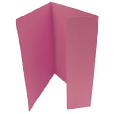 HIT Papírové desky s jednou chlopní Office - A4, růžové, 20 ks