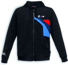 Bmw mikina MOTORSPORT Zip 24 černo-modro-červená 2XL