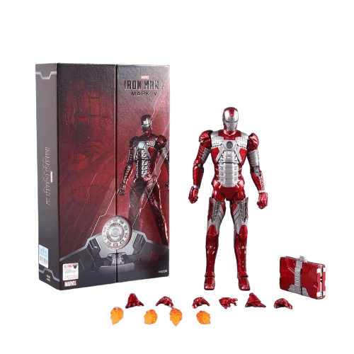 MARVEL Marvel - Sběratelská akční figurka - Super Hero Iron Man 2. Mark V.