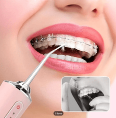 Leventi Zubní ústní sprcha-Růžová