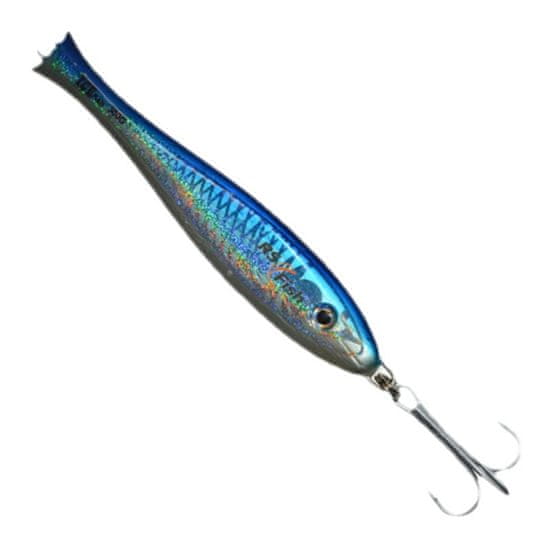 Ice Fish Pilker 3D - barva modrá 200,0 g