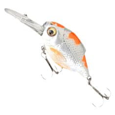 Savage Gear Wobler 3D Crucian Crank - barva Pearl White Silver 64 mm - 53786