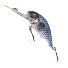 Savage Gear Wobler 3D Goby Crank Bait - barva UV Blue Silver