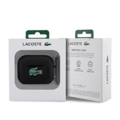 Lacoste Croc Logo silikonové pouzdro pro Airpods Pro 2 Černá