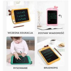 WOOPIE WOOPIE grafický tablet 8,5" Dino pro děti na kreslení Znikopis + stylus