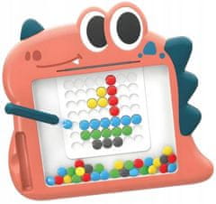 WOOPIE WOOPIE Dětská magnetická tabule Montessori MagPad Dinosaur