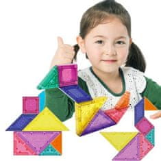 WOOPIE WOOPIE Tangram Magnetické 3D puzzle bloky