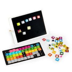 LEBULA Dřevěný výukový tablet, magnetická tabule ECOTOYS