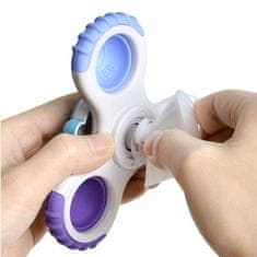 WOOPIE WOOPIE BABY Spinner Sensory Toy Rocket Space Ufo 3 ks.