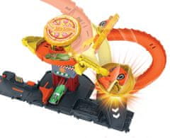 Hot Wheels City Hladová kobra útočí na pizzerku HTN81