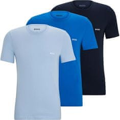 Hugo Boss 3 PACK - pánské triko BOSS Regular Fit 50515002-982 (Velikost S)